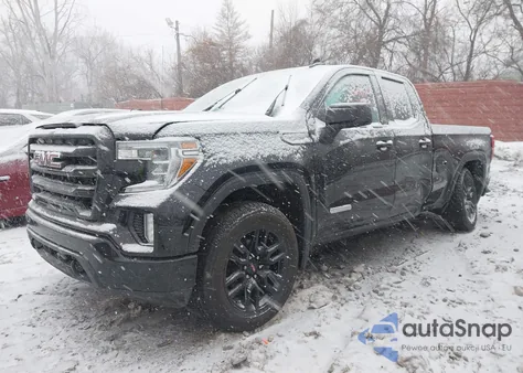 2020 GMC Sierra 1500 4Wd Standard Box Elevation from USA, damaged, VIN 1GTR9CEK3LZ248753